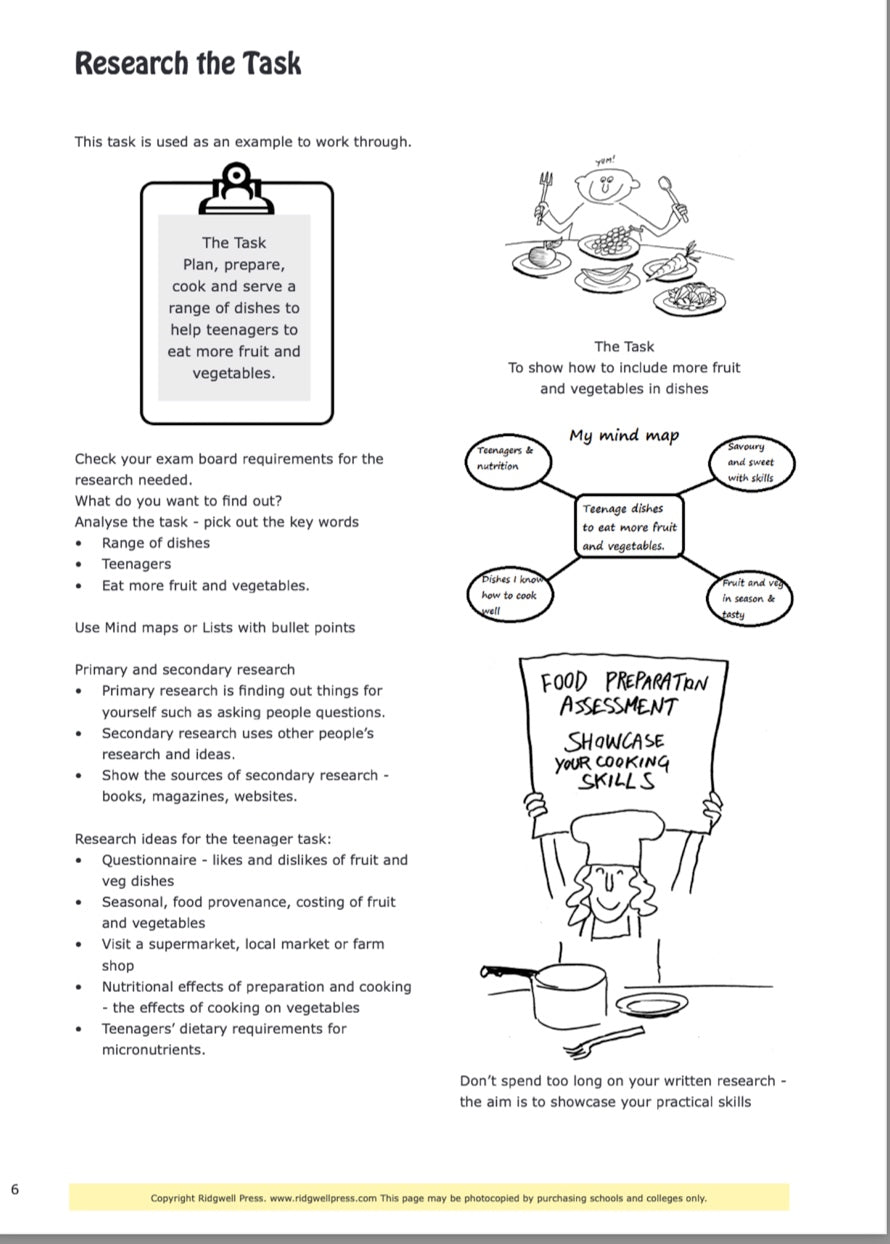 Food Preparation Assessment Task NEA2 - DOWNLOAD