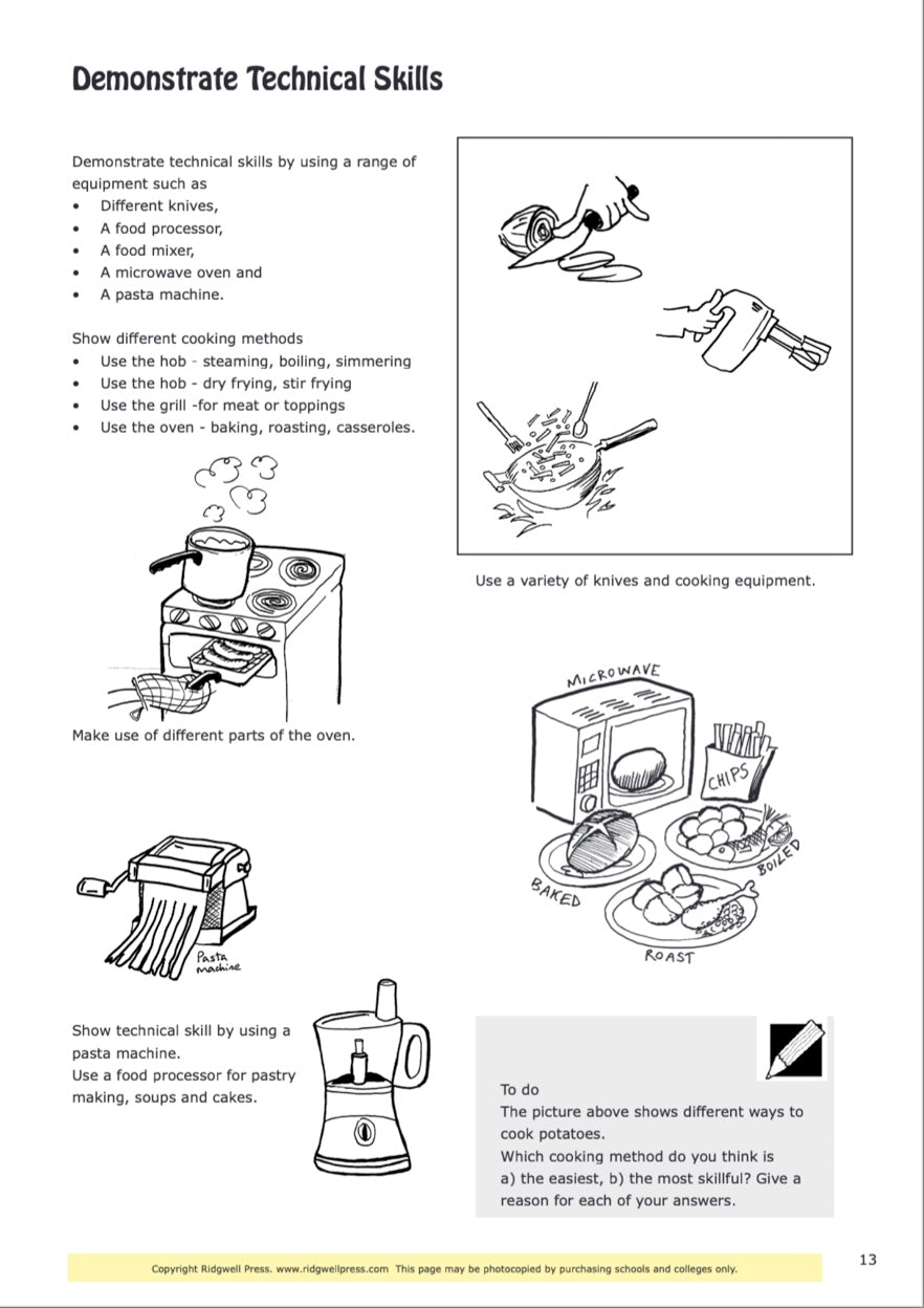 Food Preparation Assessment Task NEA2 - DOWNLOAD
